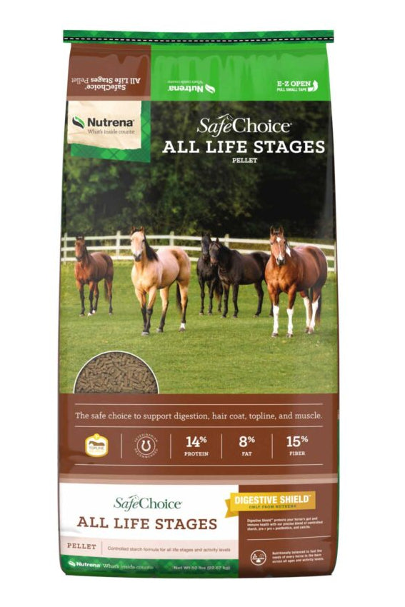 Nutrena Safechoice - All Life Stages Pellet 50#