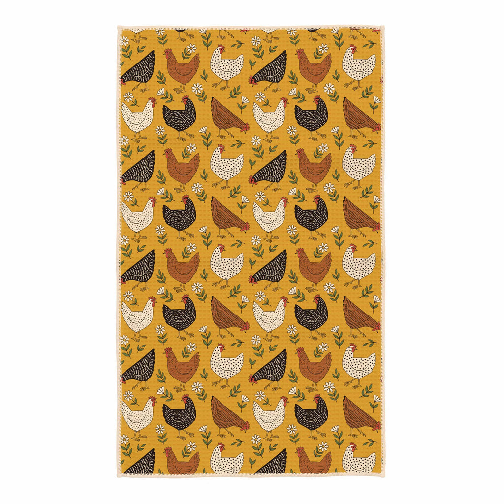 Farmhouse Chicken Tea Towel