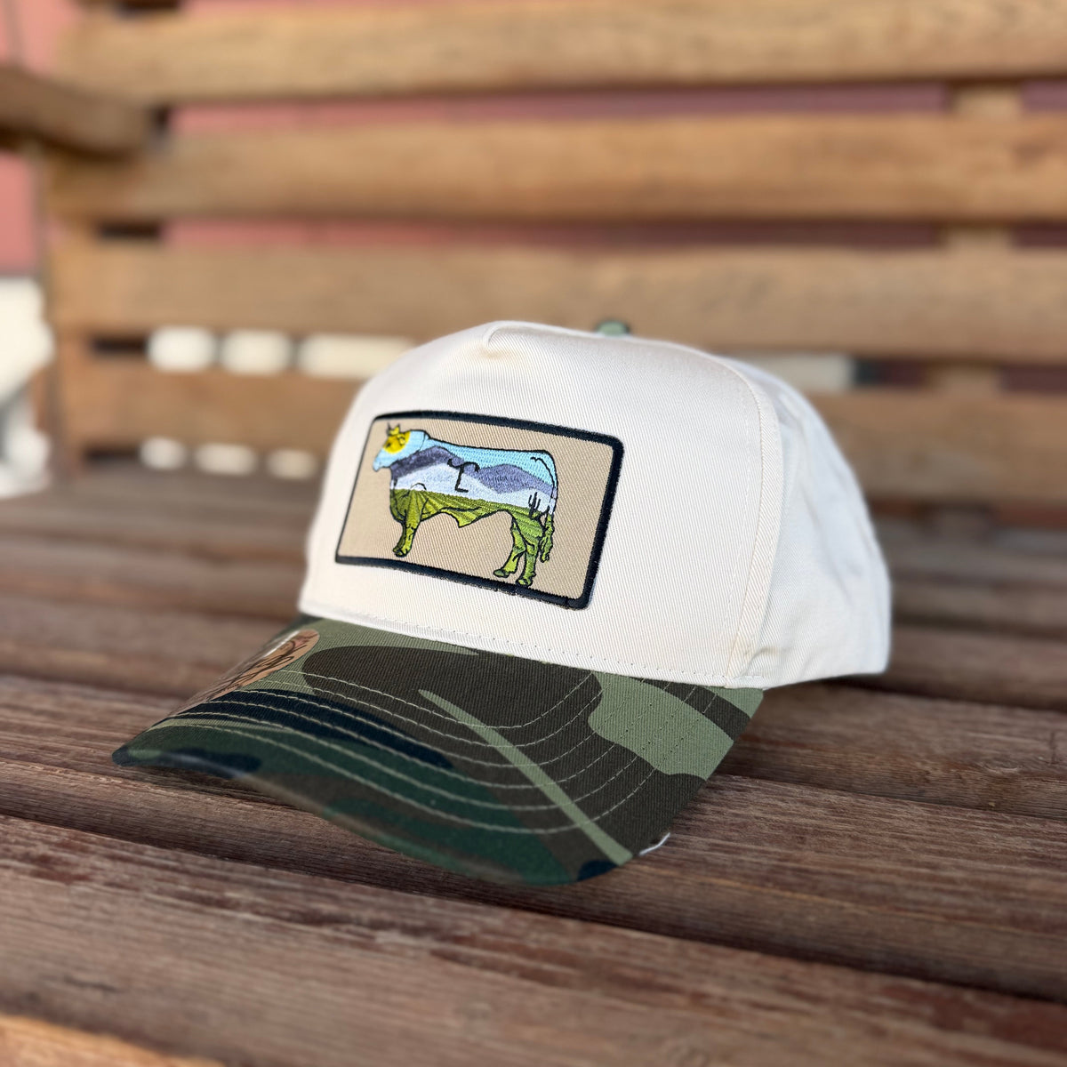 Lazy SL Branded Scenic Bull - Curved Bill Hat [Multiple Colors]