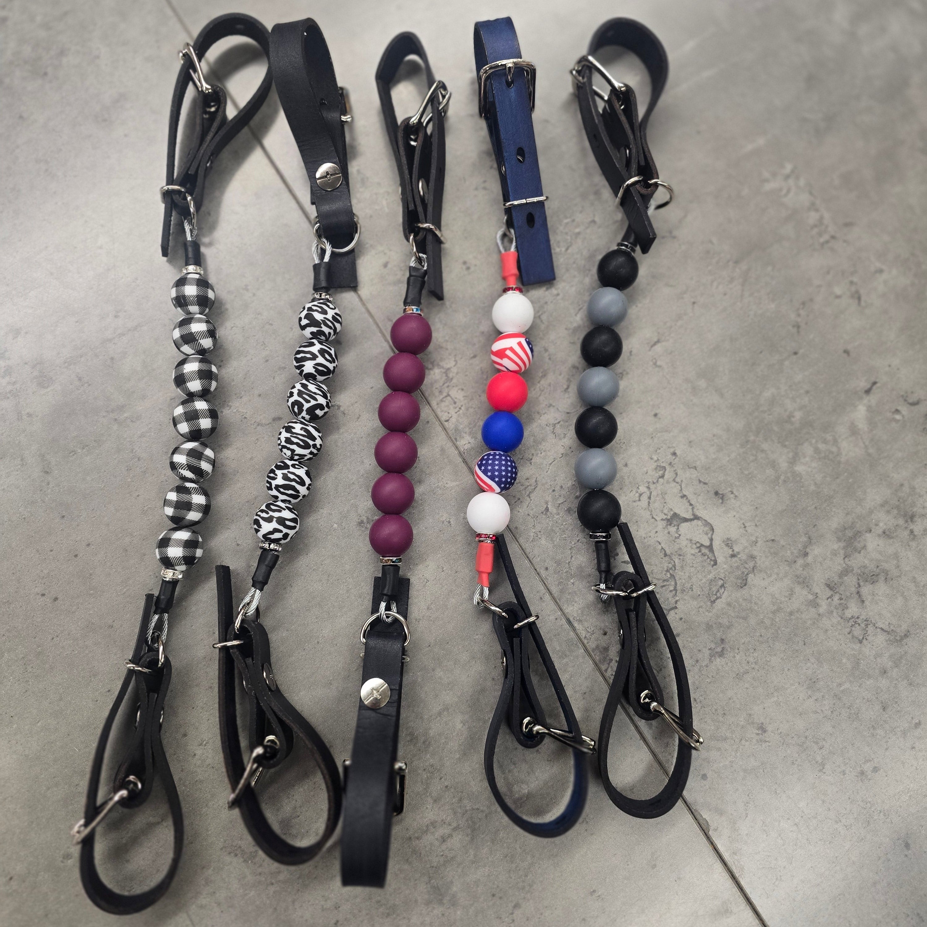 B Designs - Beaded Curb Straps