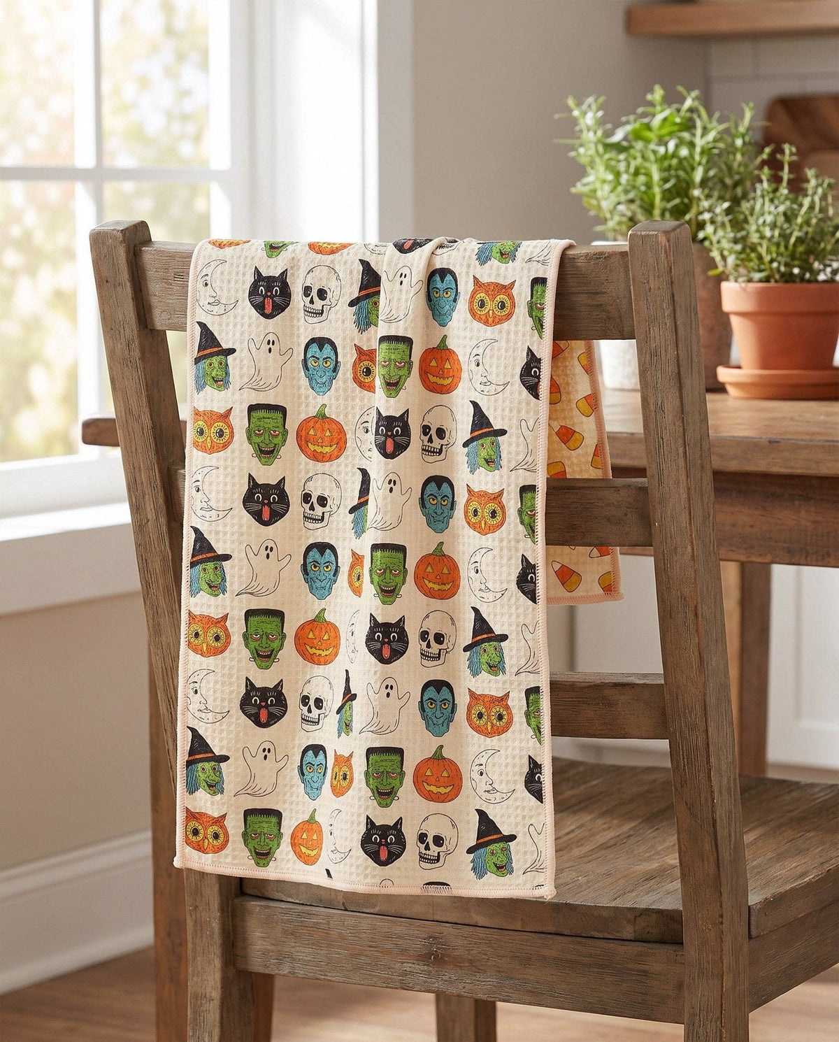 Happy Halloween Tea Towel