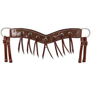 Tripping Collar - Showman Hair-on Cowhide