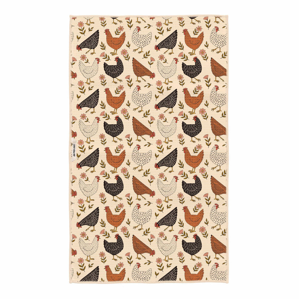 Farmhouse Chicken Tea Towel
