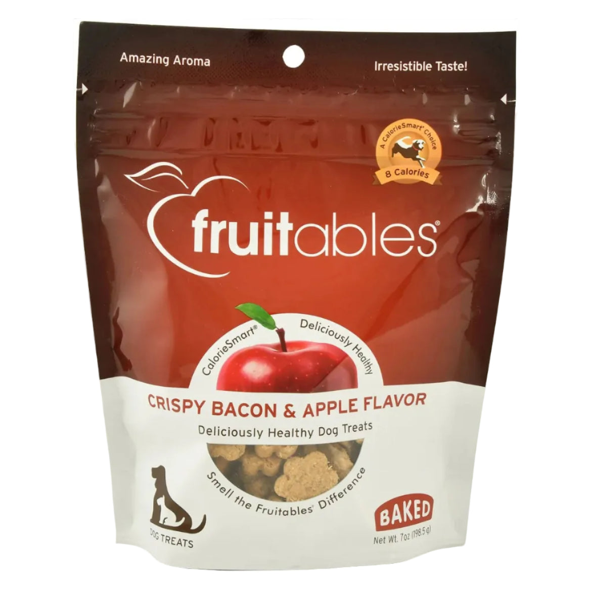 Fruitables - Dog Treat Bacon & Apple - 7oz