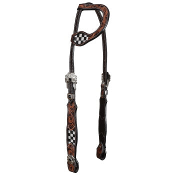 One Ear Head Stall - Showman Fast Lane