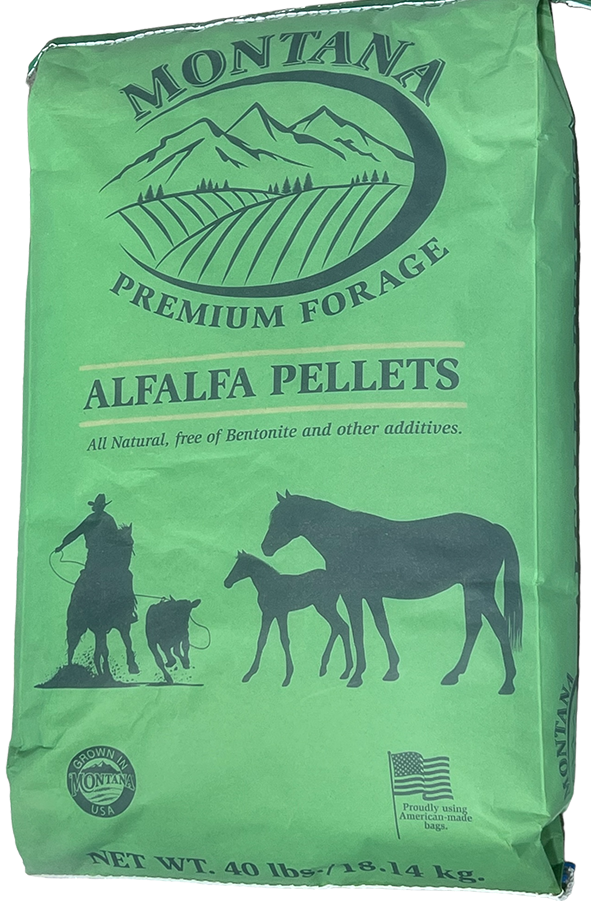 Montana Premium - Forage Alfalfa Pellets - 40#