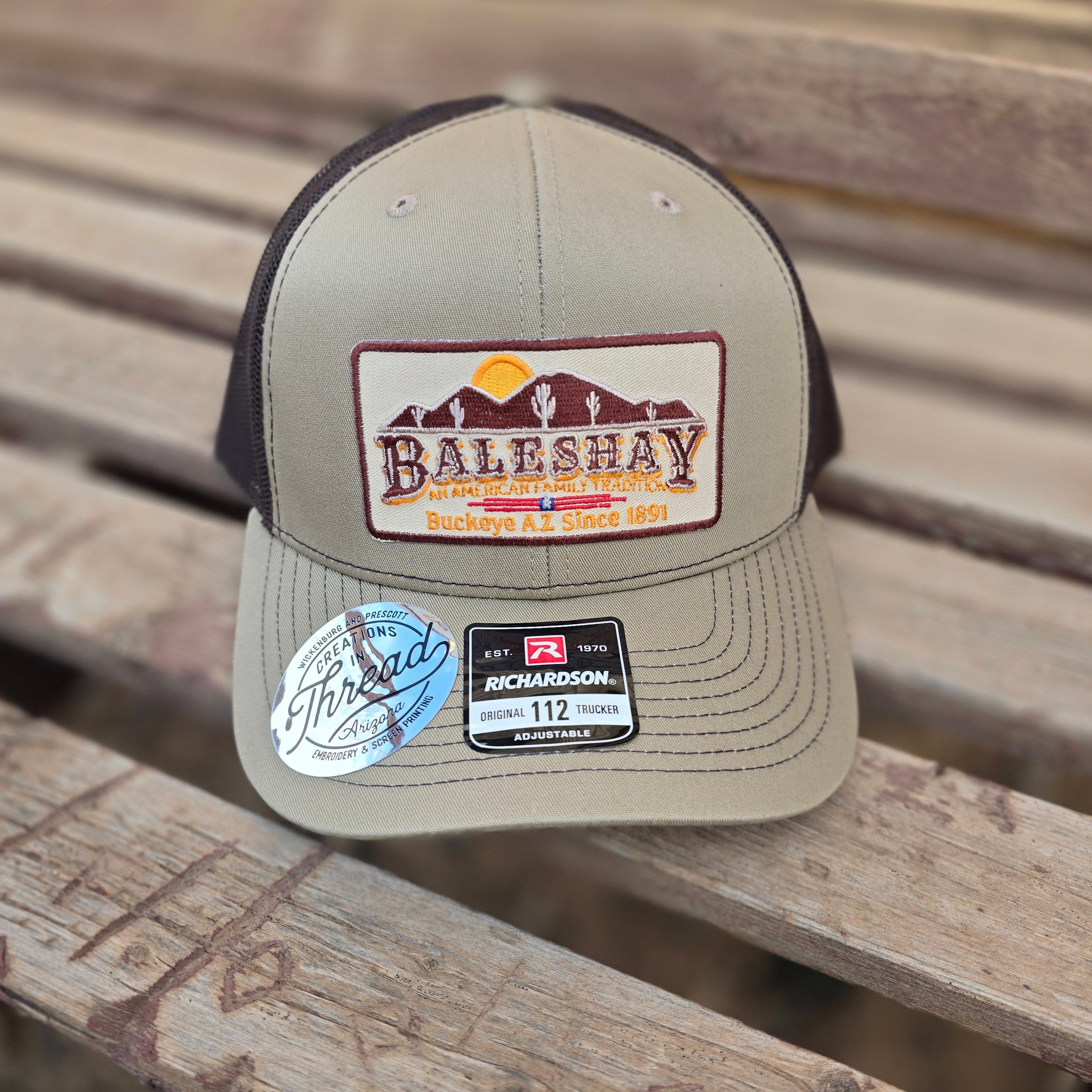 Buckeye Mountains Patch Hat Curved Bill [Multiple Colors]