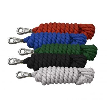 Lead Rope - Braided Cotton with Bull Snap