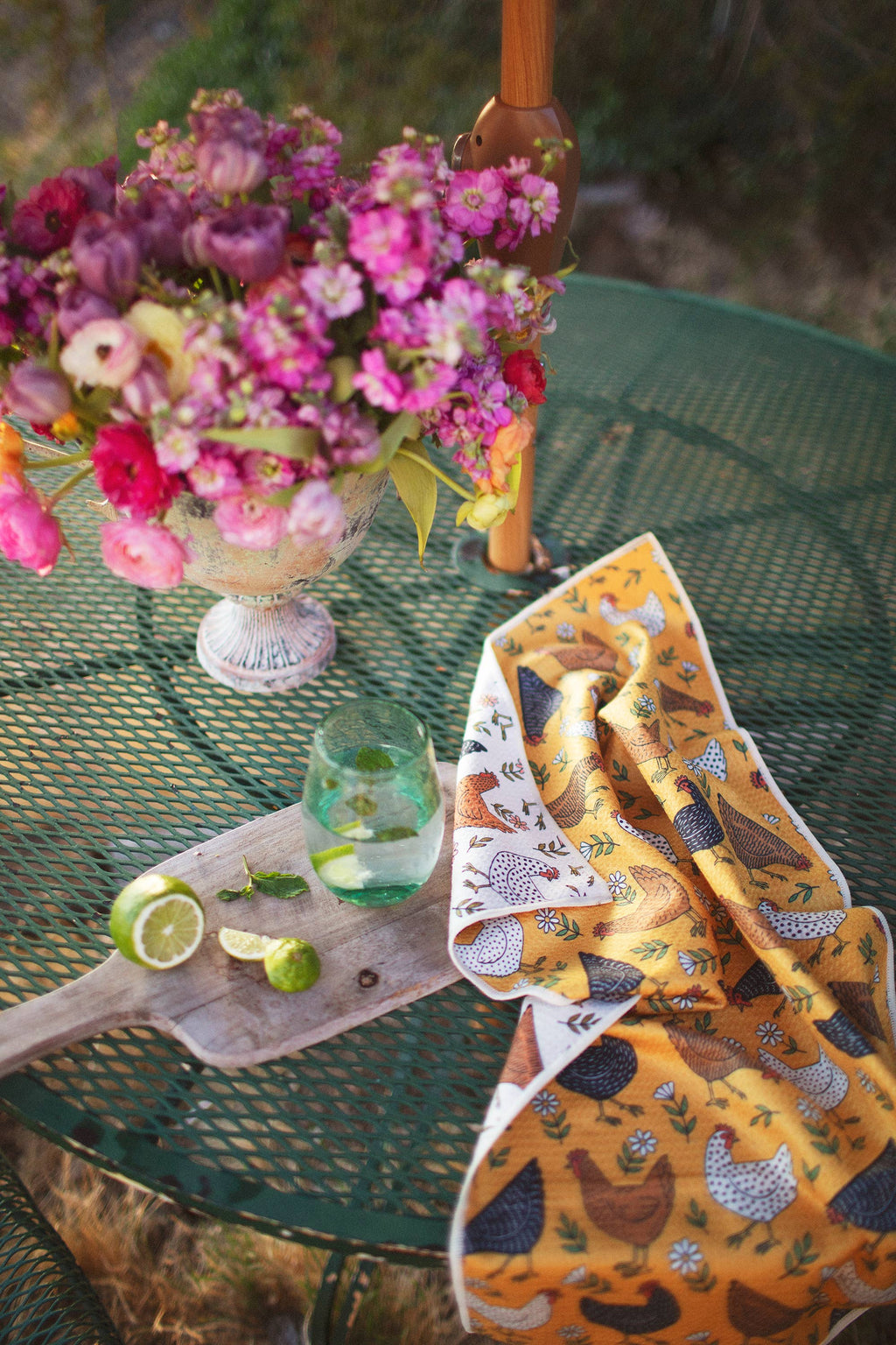 Farmhouse Chicken Tea Towel