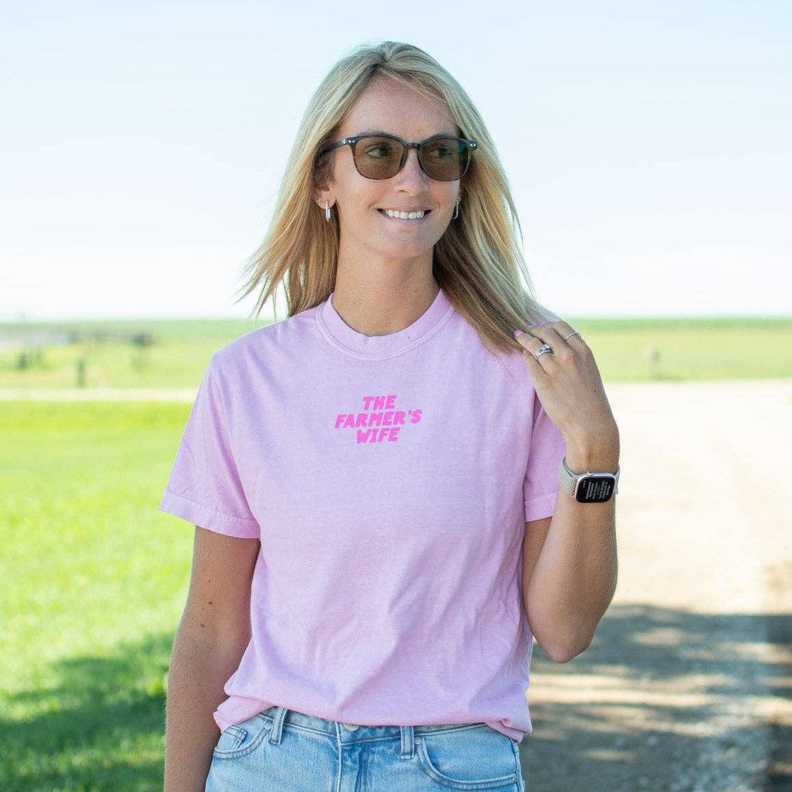 Western 'The Farmer's Wife' Graphic Tee (Pre-Order)