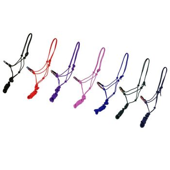 Cowboy knot Halter Beaded Nose Band