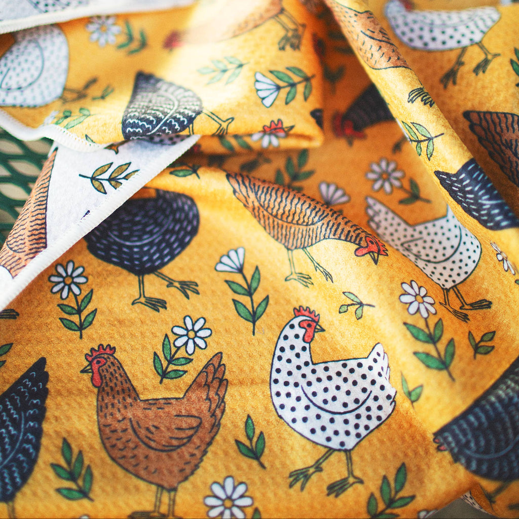 Farmhouse Chicken Tea Towel