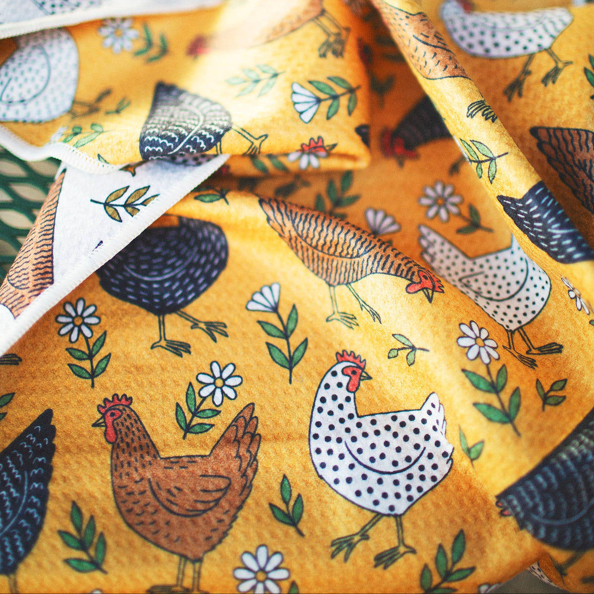 Farmhouse Chicken Tea Towel