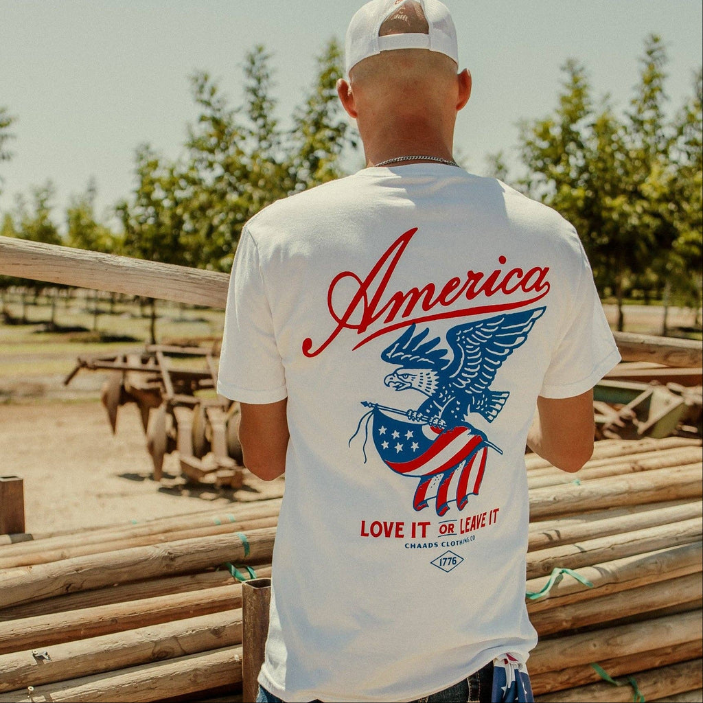 Love It or Leave It T-Shirt - White | The Brave Ones