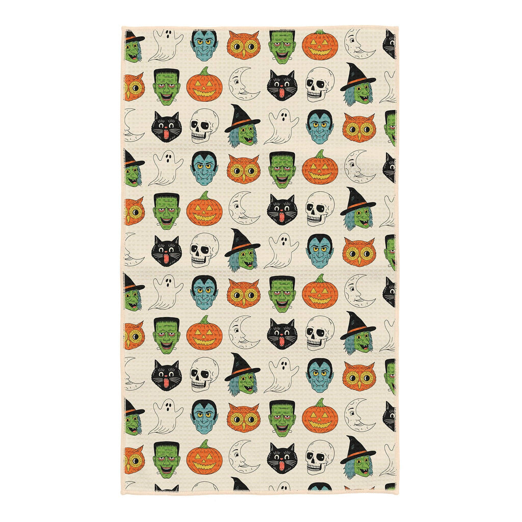 Happy Halloween Tea Towel