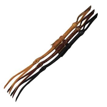 Riding Quirt- Leather Braided