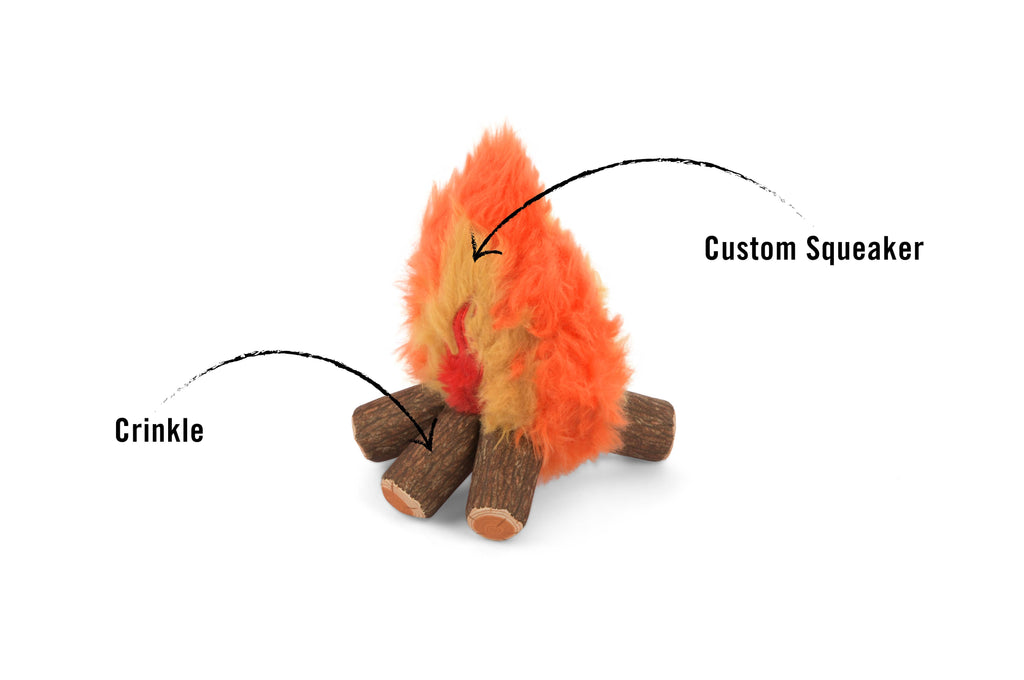 Cozy Campfire Dog Toy