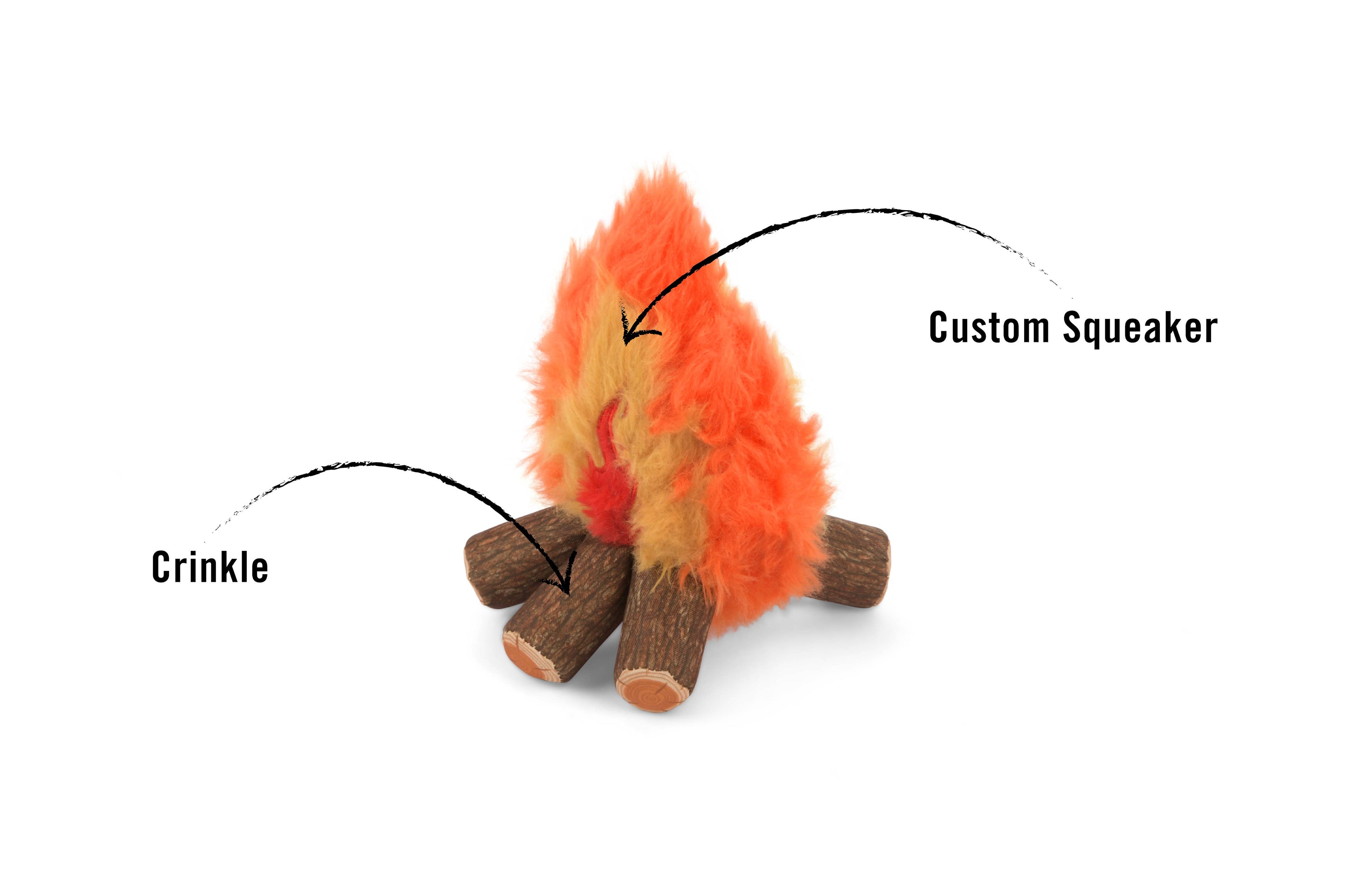 Cozy Campfire Dog Toy