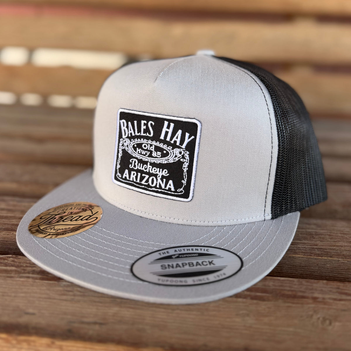 Bales Bourbon Label Flat Bill