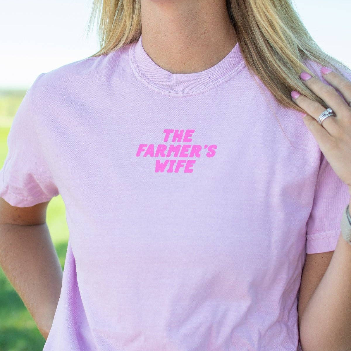 Western 'The Farmer's Wife' Graphic Tee (Pre-Order)