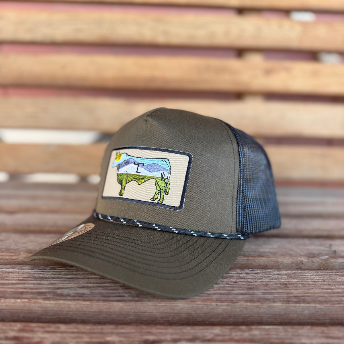 Lazy SL Branded Scenic Bull - Curved Bill Hat [Multiple Colors]