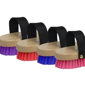 Brush - Showman Junior Size with Horse Decal Bristles.