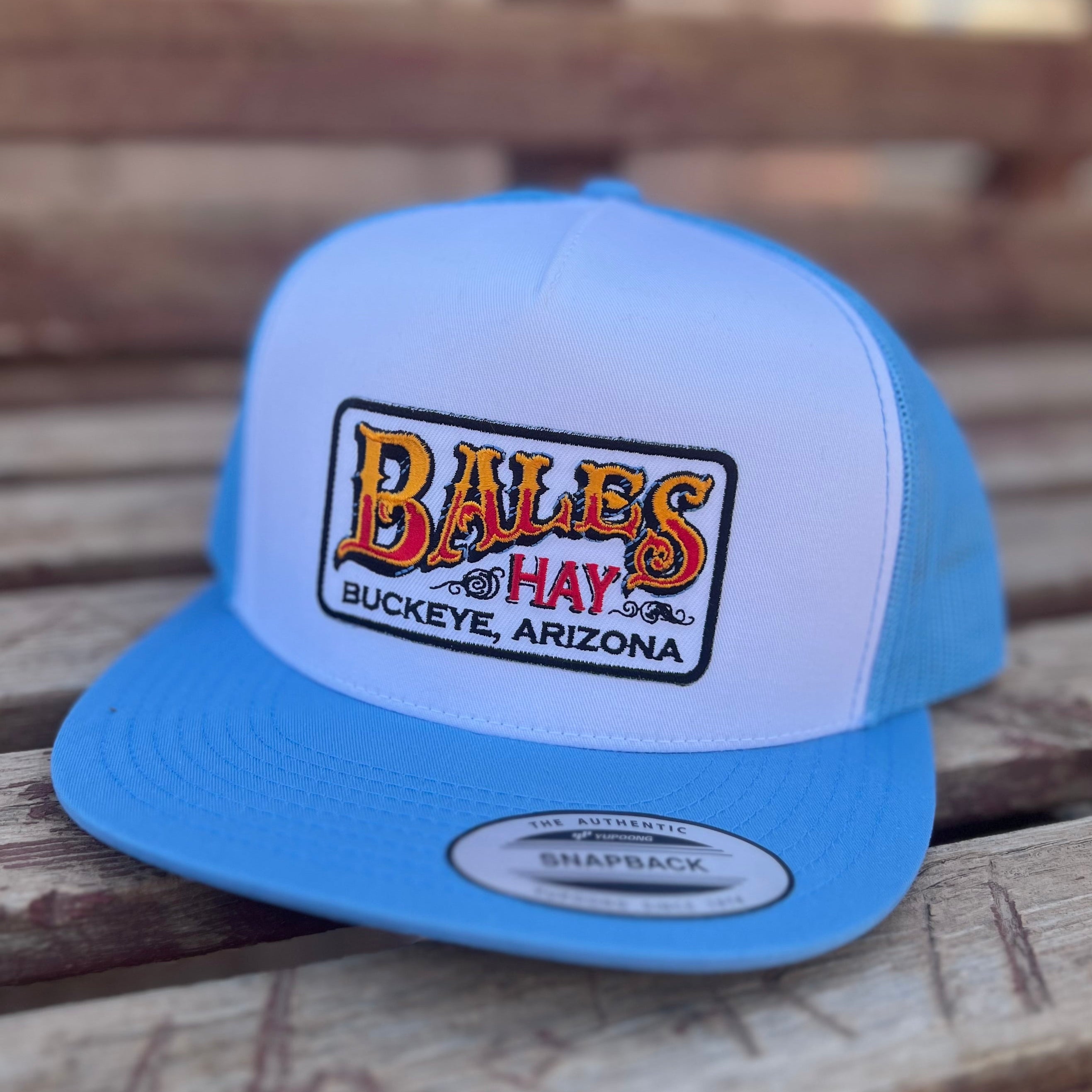 Bales Hay Logo Flat Bill Hat