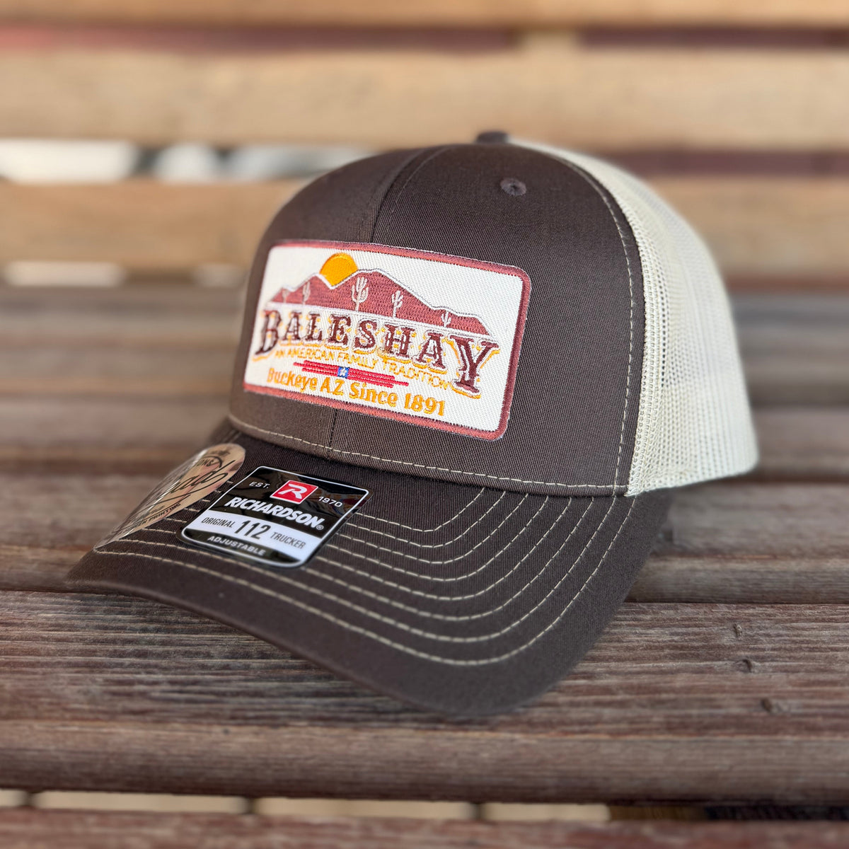 Buckeye Mountains Patch Hat – Curved Bill, Multiple Colors