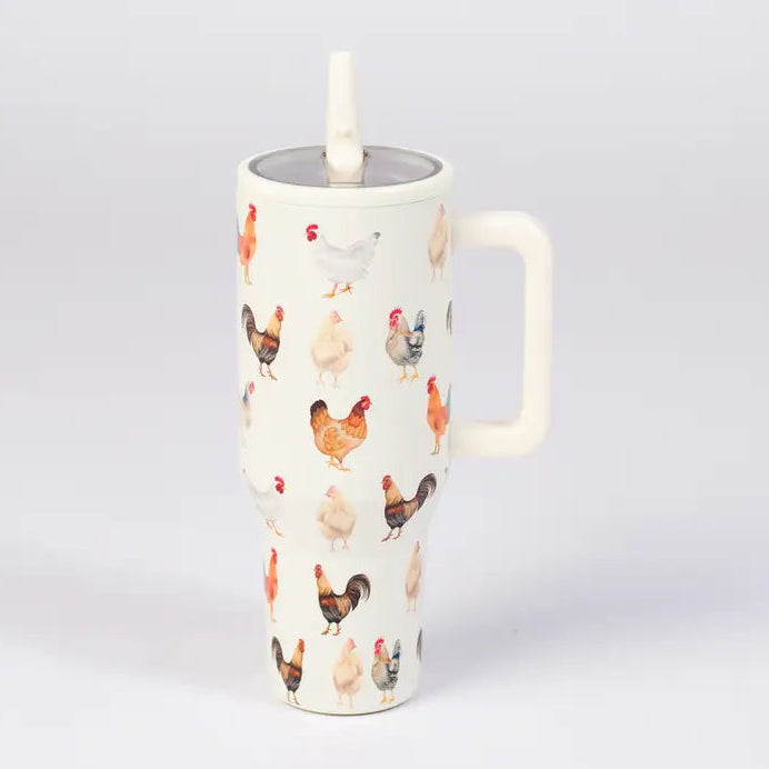 Tumblers w Handles (More Colors Available)