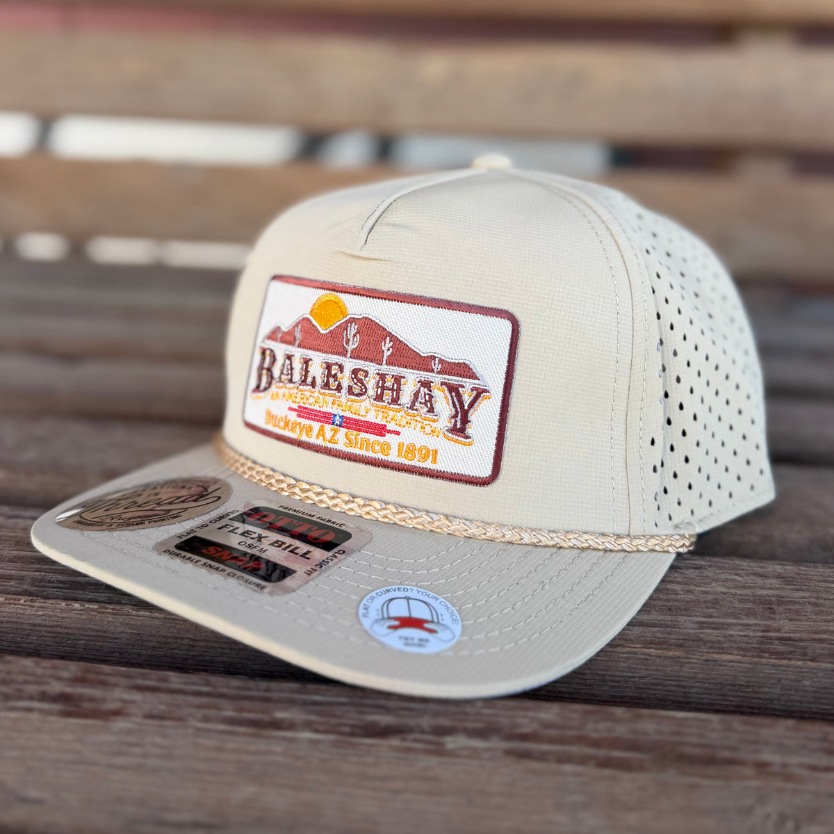 Buckeye Mountains Patch Hat – Curved Bill, Multiple Colors