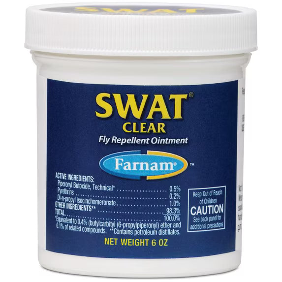Farnam -  Swat Clear Fly Repellent Ointment - 7oz
