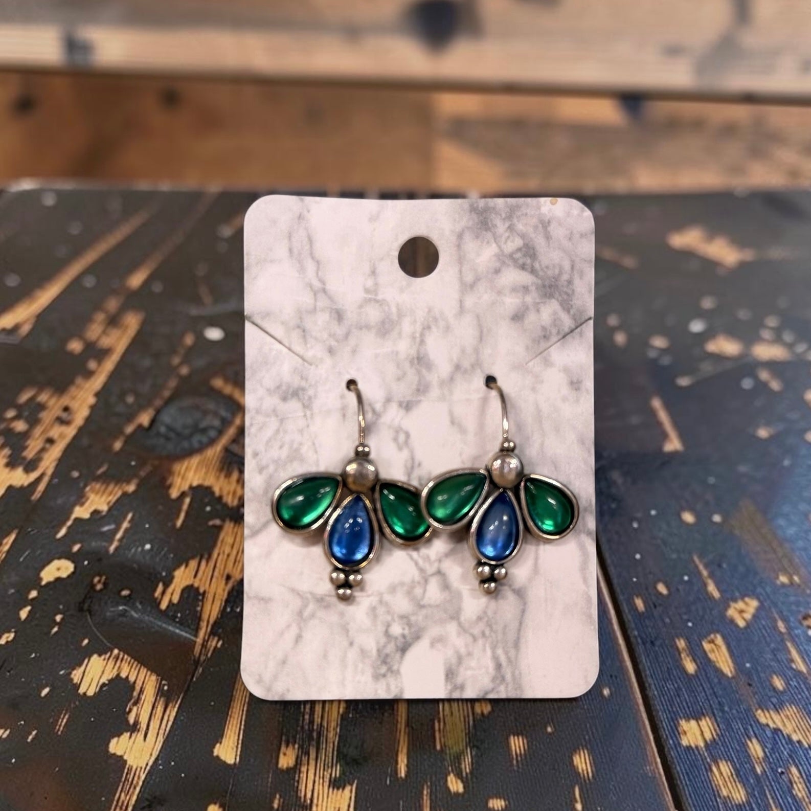 Earrings- Clear Drop