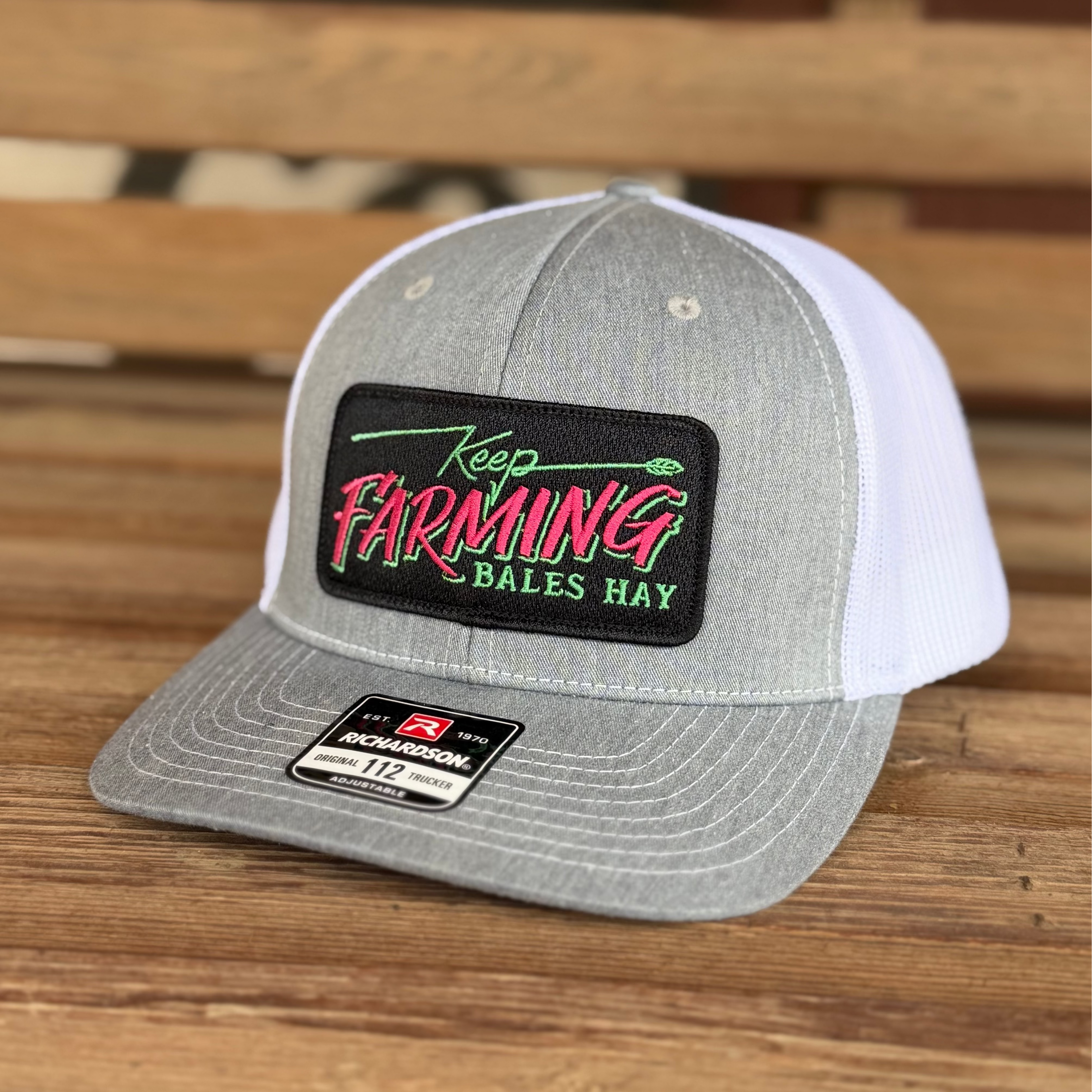 Keep Farming Hat w Patch
