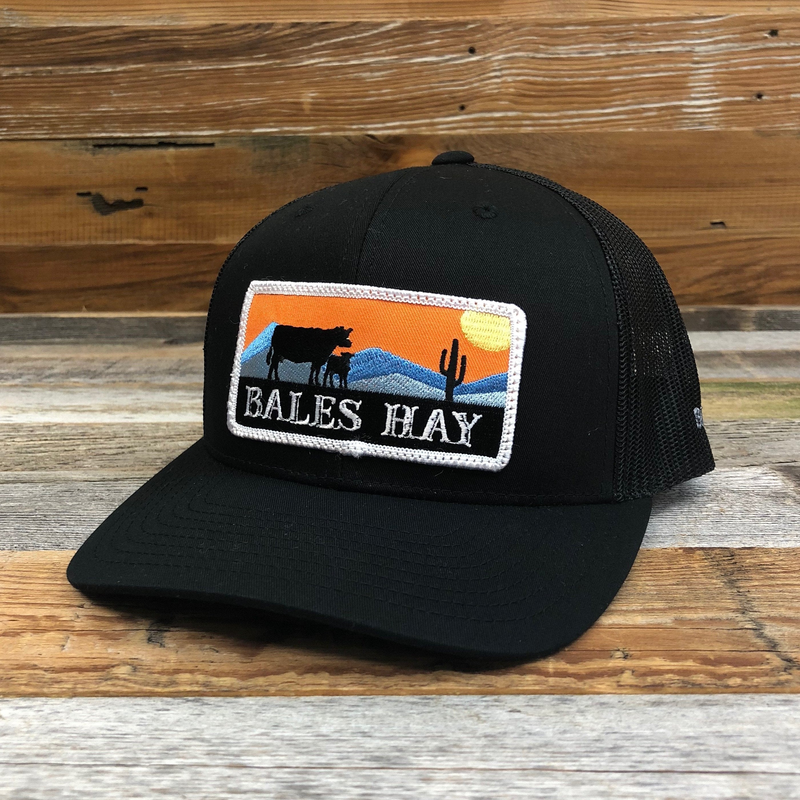 Pre Order: Bales Hay Sunset Patch Cow/Calf Trucker Hat [ 5 Colors ]
