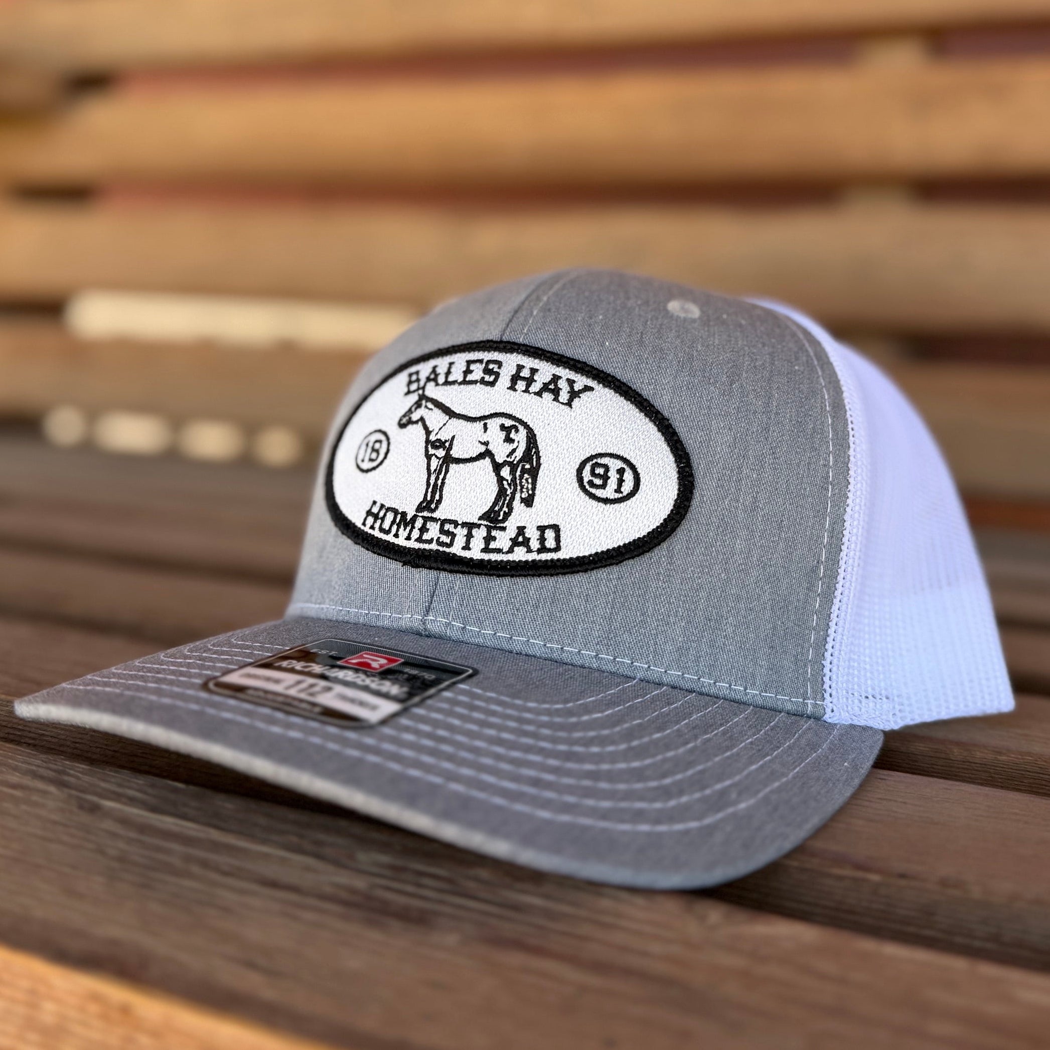 Homestead Oval Horse Patch Trucker Hat - MULTIPLE COLORS