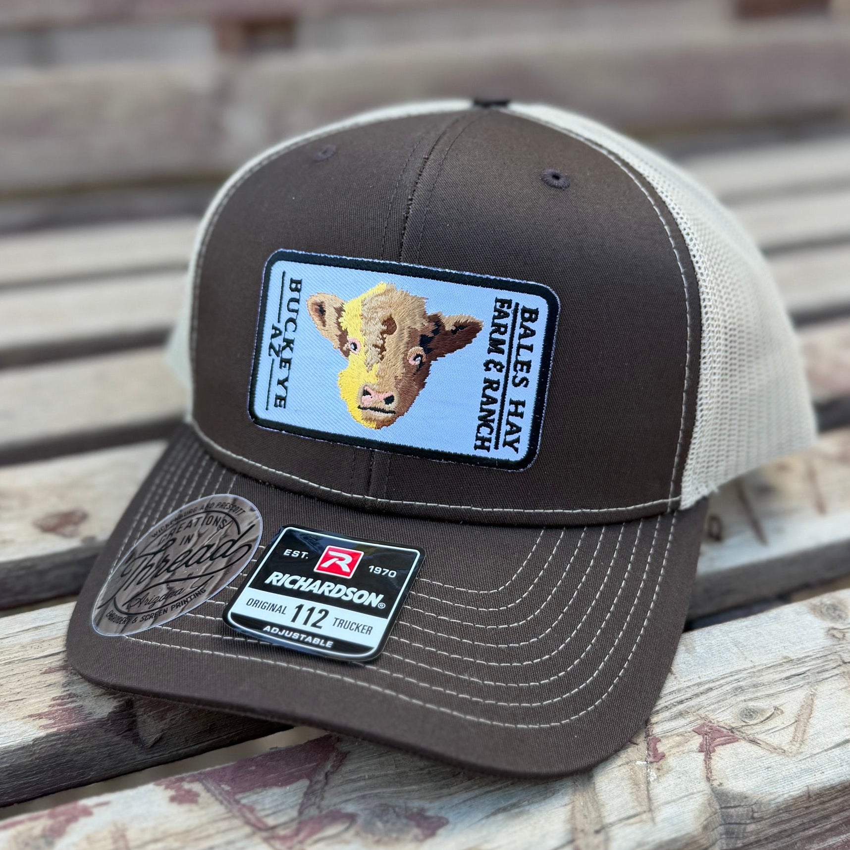 Bales Hay Baby Calf Patch Hat [Multiple Colors]
