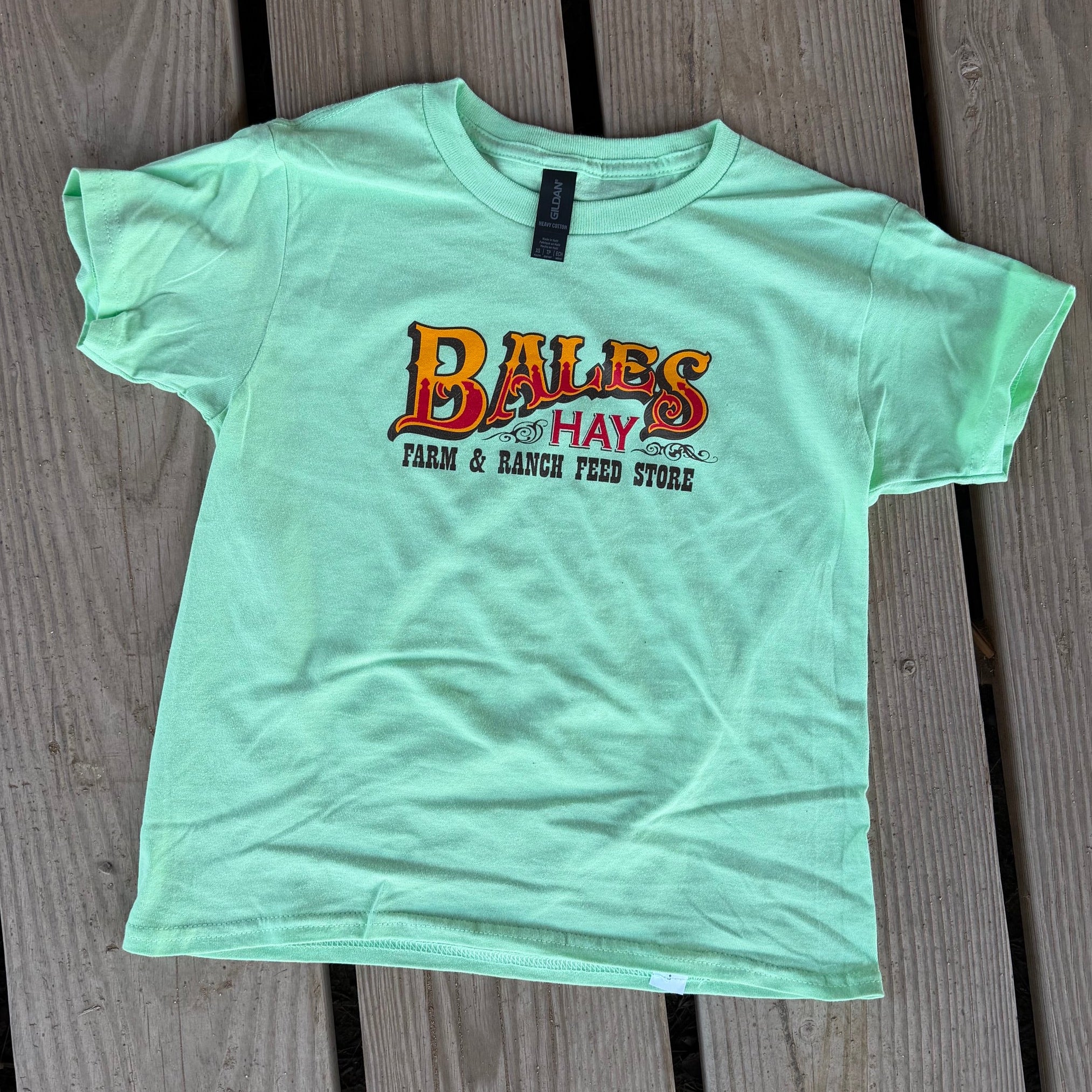 Bales Original Logo Youth Shirt - Mint