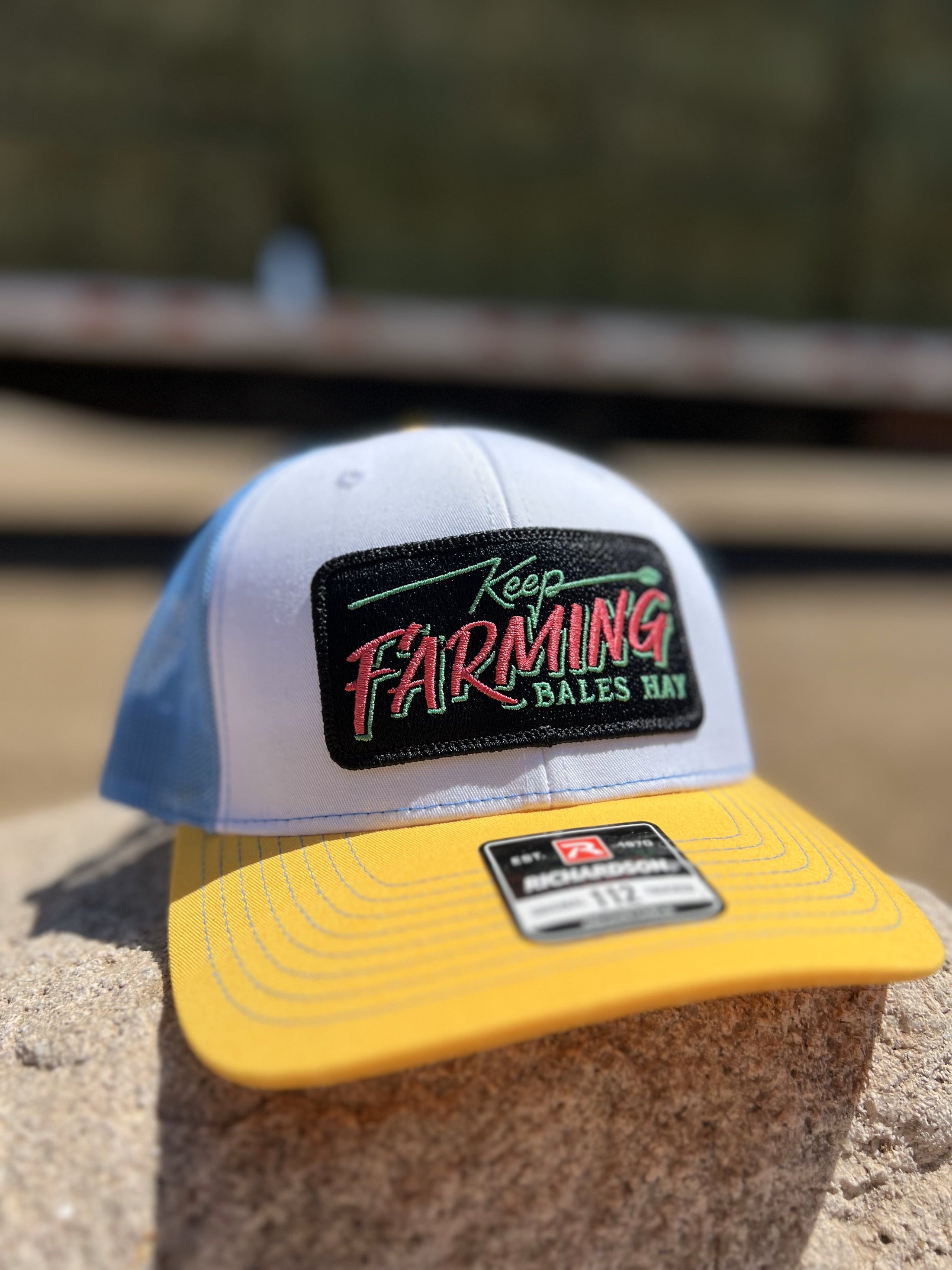 Keep Farming Hat w Patch