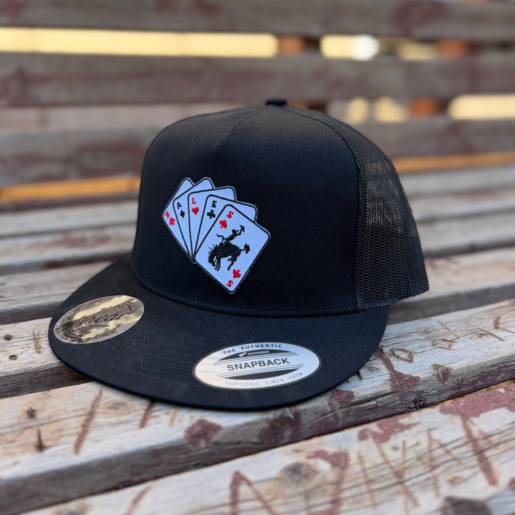 Wild Card Bales Bronc Flat Bill Hat [Multiple Colors]