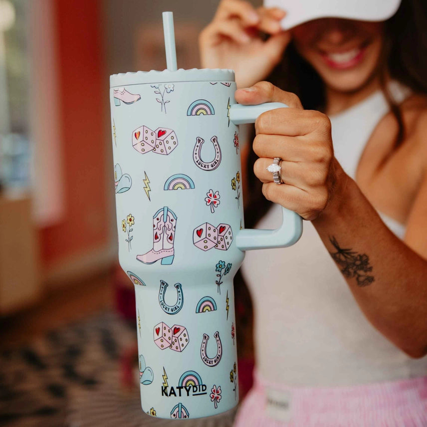 Tumblers w Handles (More Colors Available)