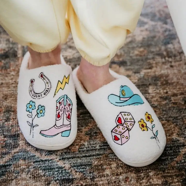 Slippers - Cowgirl Cozy Slippers