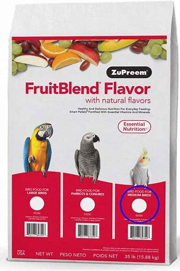 ZuPreem - Fruit Blend Flavor - 35 lbs