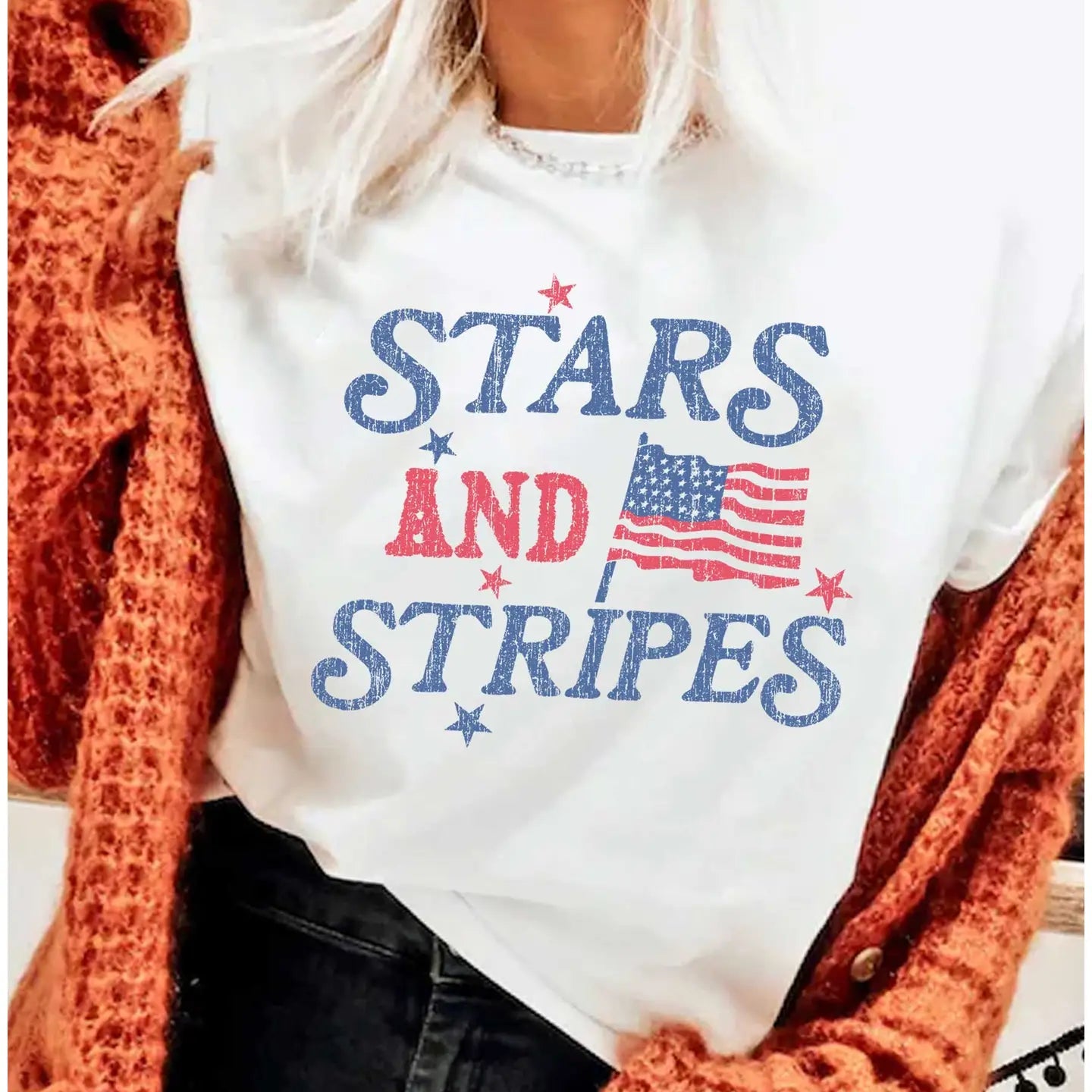 Stars and Stripes  T-Shirt