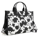 WG288-8119 Wrangler Carry-All Large Tote Work Tote /Crossbody - Cow-Black