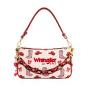 Wrangler Western Print Cowgirl Shoulder Bag - Pink