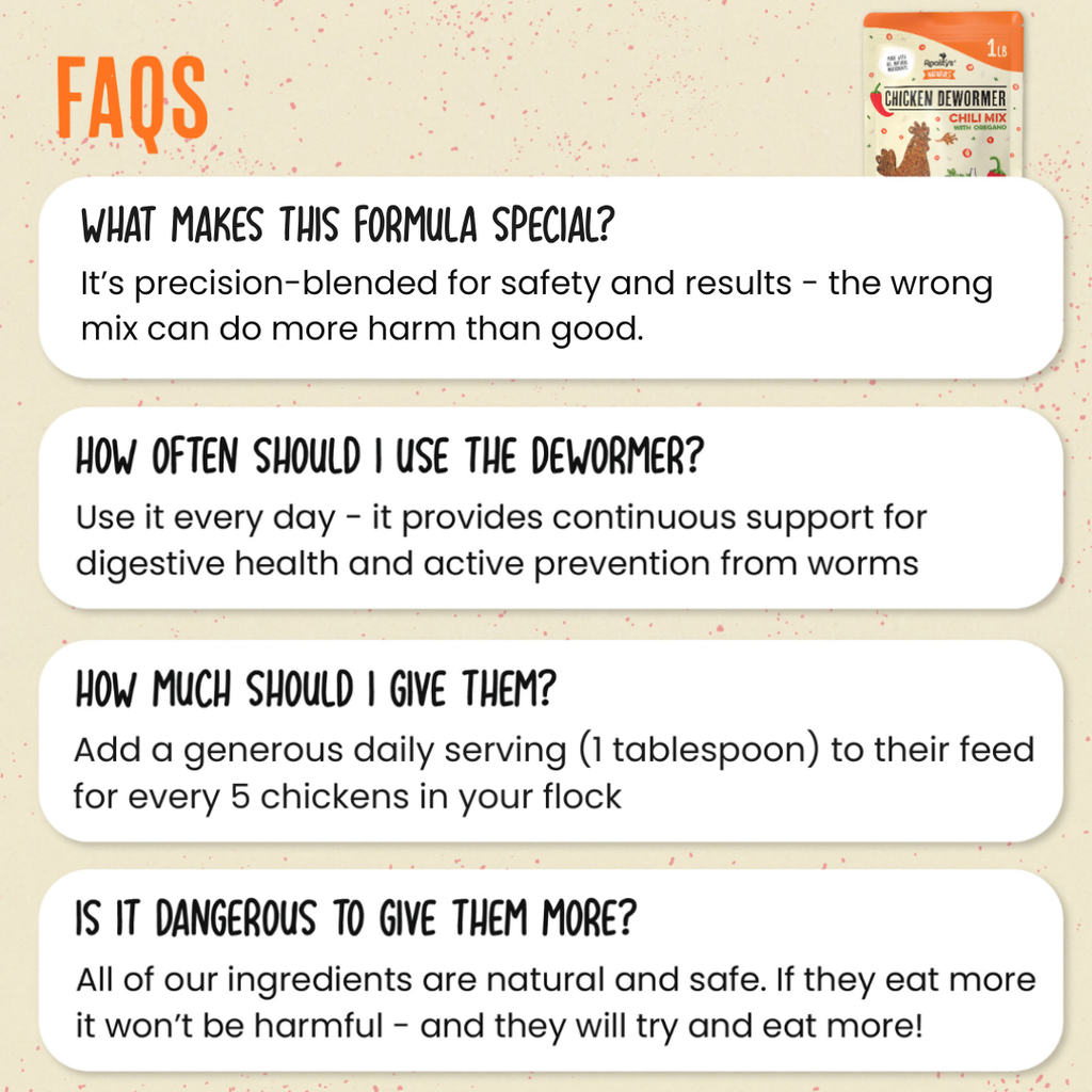 Flock Armor | Daily Chicken Dewormer | Flock Gut Support