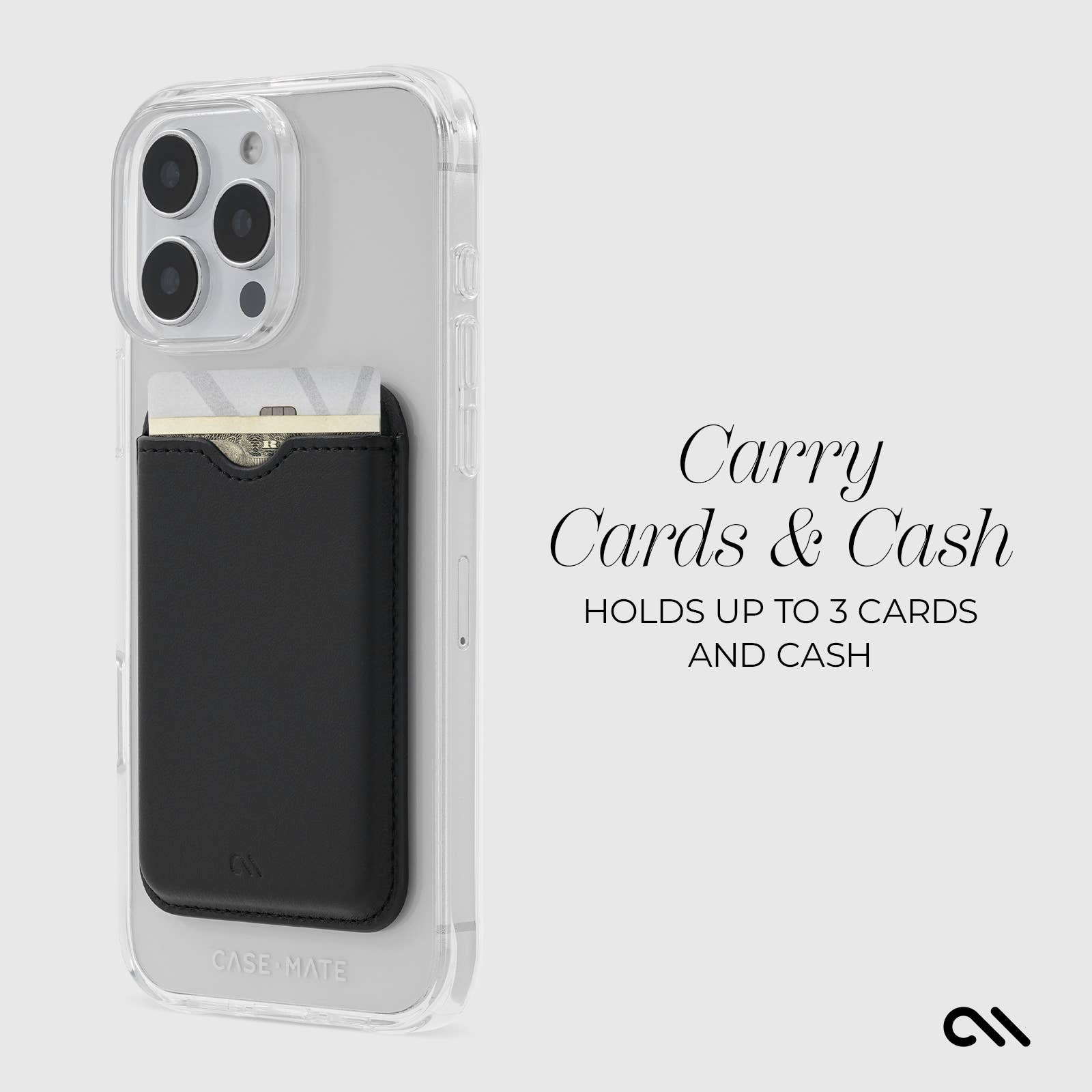 Case-Mate MagSafe Card Holder (Black)
