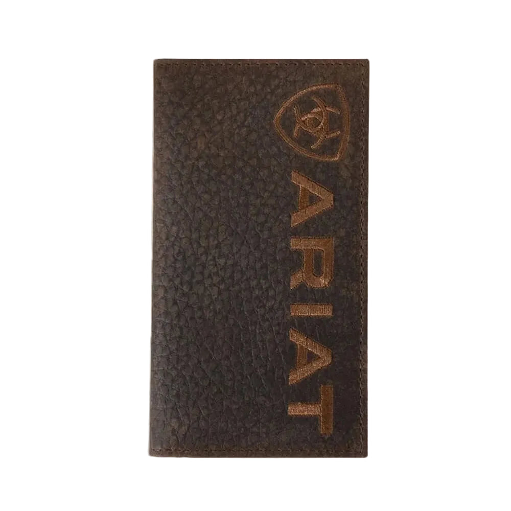 Ariat Rodeo Wallet Bull Hide Brown