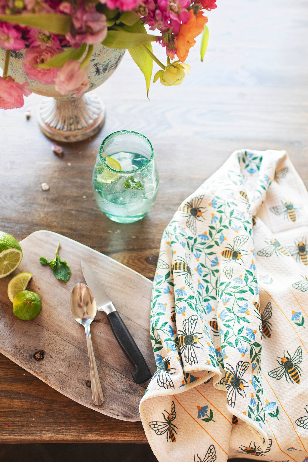 Honeybee Tea Towel