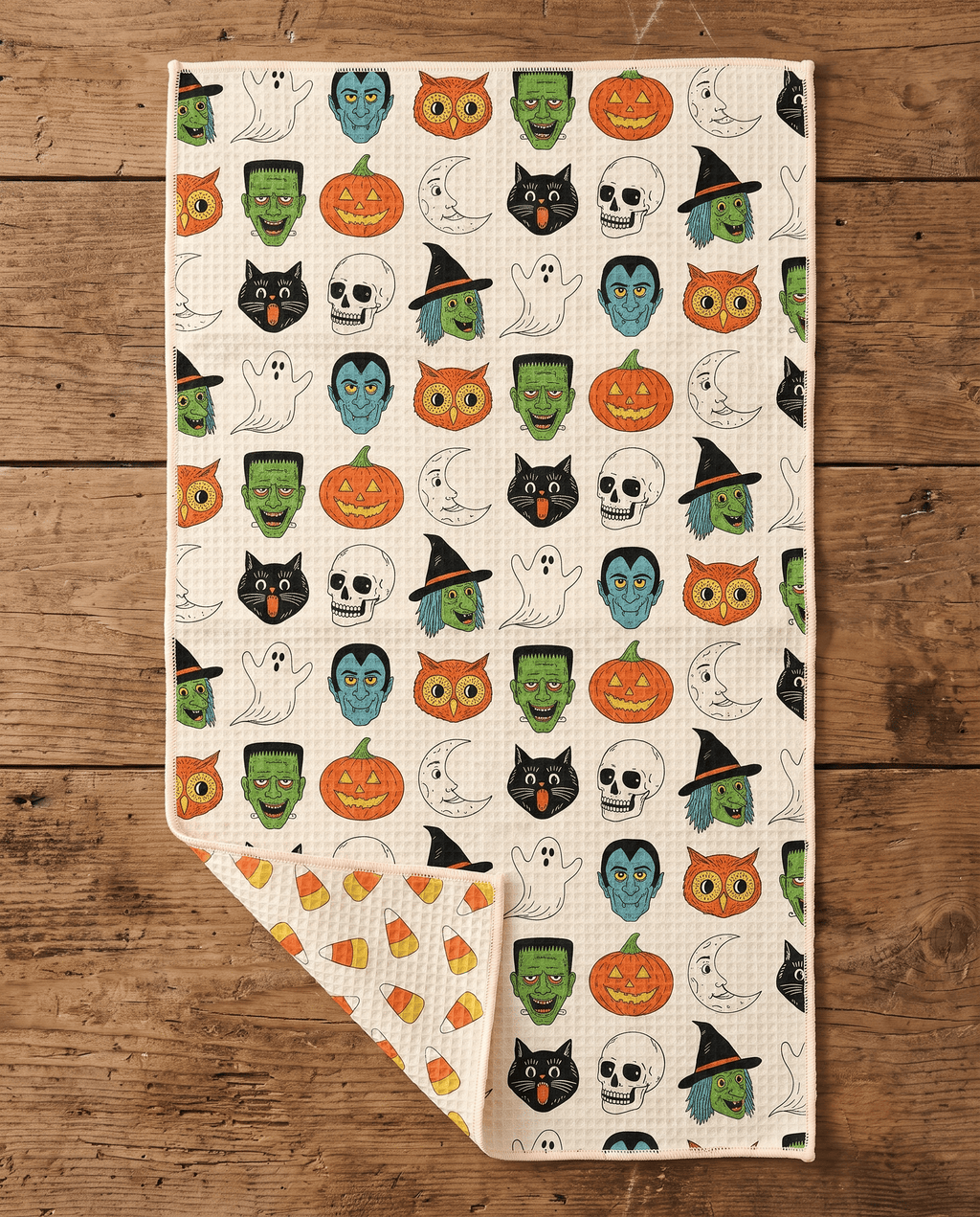 Happy Halloween Tea Towel